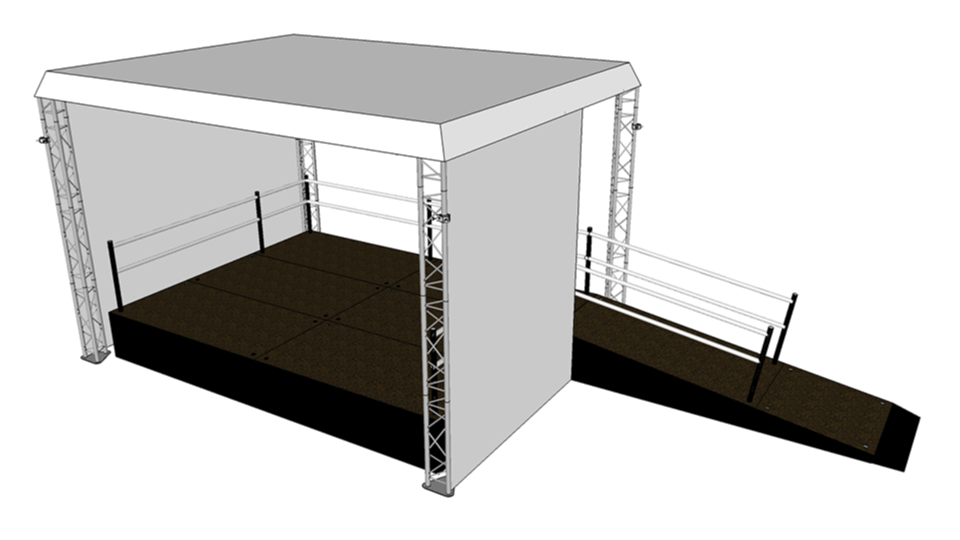 Stage 1 with accessinility ramp