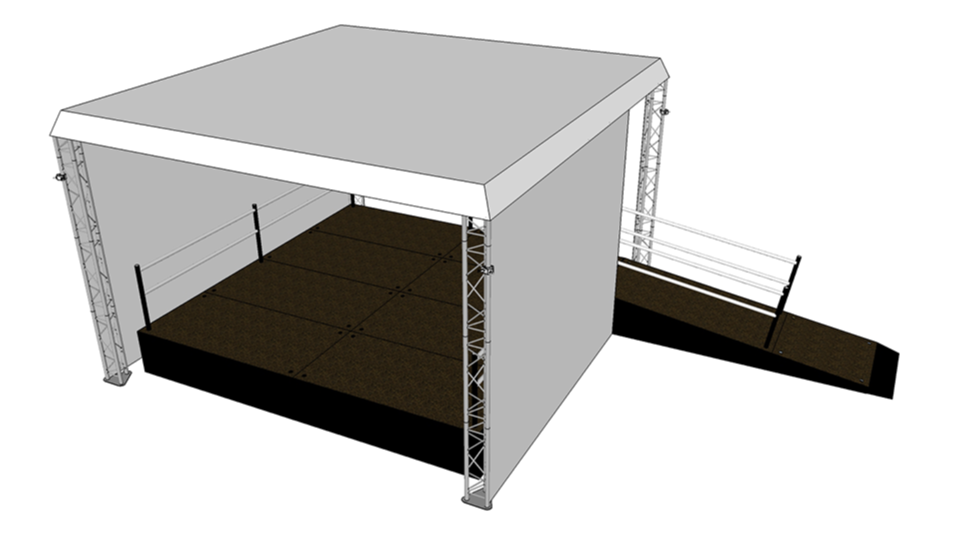 Stage 2 with accessinility ramp