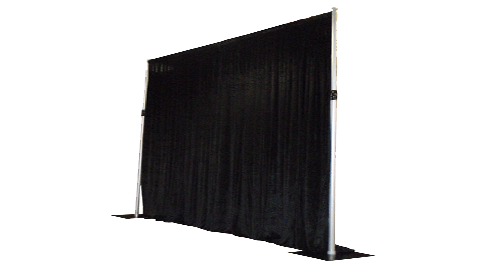 Catwalk Hire 5 with drapes